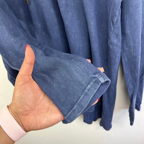 Project Social T light weight high low hooded sweater size Medium - Picture 4 of 7